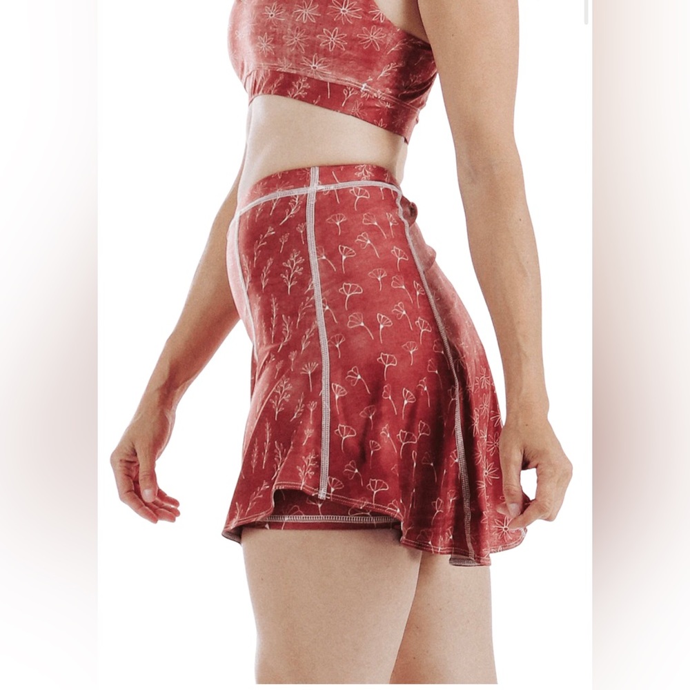 Yoga Democracy Ace Skirt Terracotta Time